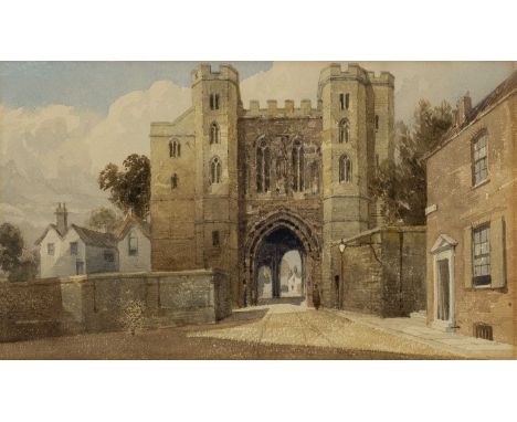 Thomas Shotter Boys (1803–1874)Edgar Tower, WorcesterPencil and watercolour16.3 x 28.3cm; 6½ x 11¼inProvenance:Bernard Squire