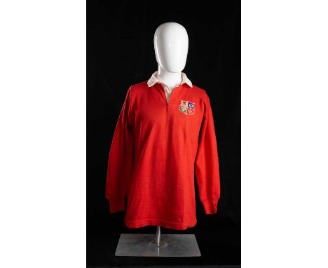 JPR WILLIAMS | BRITISH LIONS | 1971Jersey match-worn by JPR Williams, bears crest of the four unions with the English rose in