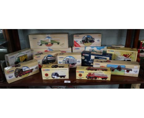 Good collection of Corgi Classics commercial vehicles in original boxes 