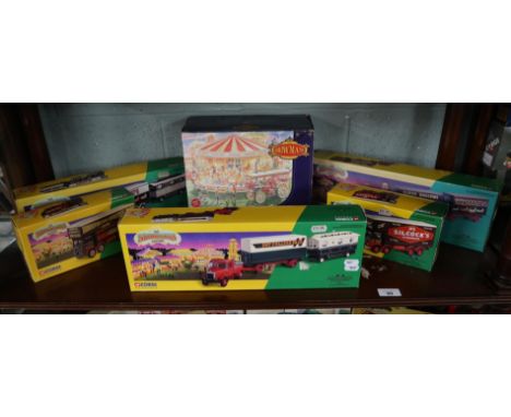 Collection of mostly Corgi boxed 'The Showman's Range' diecast vehicles 
