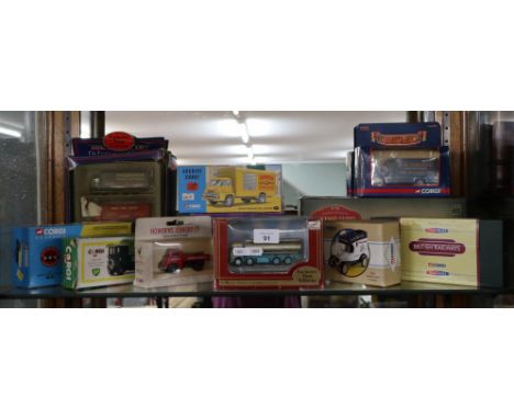 Collection of diecast Corgi vehicles in original boxes 