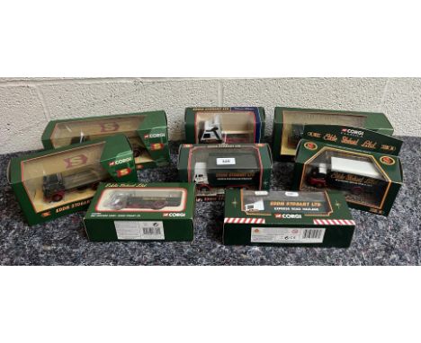 Collection of boxed Corgi, Eddie Stobart vehicles 