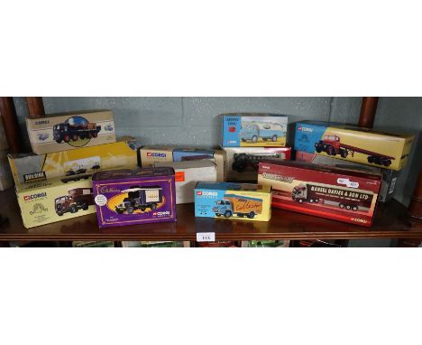 Good collection of Corgi Classics commercial vehicles in original boxes 