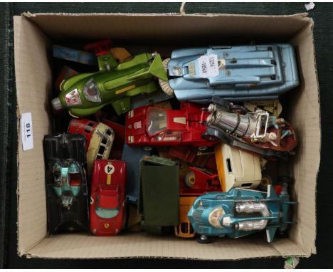 Collection of vintage diecast vehicles to include Dinky &amp; Corgi etc 