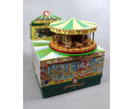 2 Corgi Fairground Attractions to include the South Down Gallopers in original boxes 