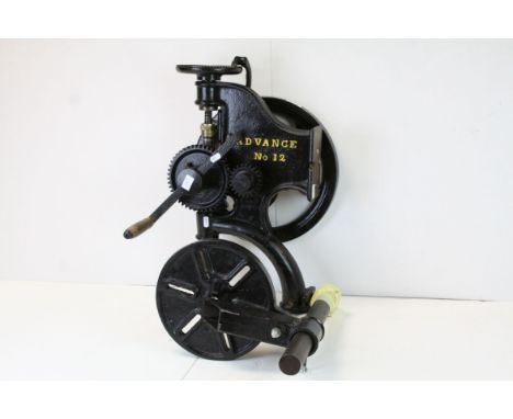 Victorian ' Advance No. 12 ' Pillar Drill, re-painted 