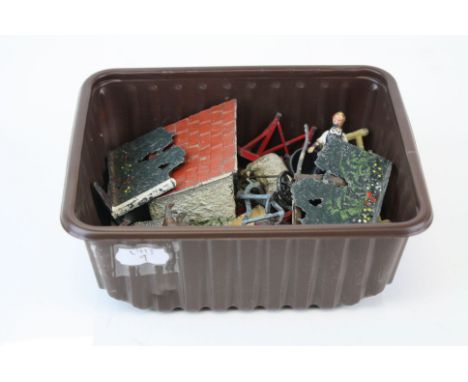 Vintage Lead Farm Yard and Animals, including Britains 