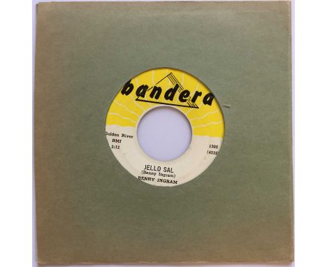 BENNY INGRAM - JELLO SAL C/W HOW CAN I KEEP YOU LOVING ME 7" (ORIGINAL US COPY - BANDERA 1302). Scorchin' Rockabilly rarity f