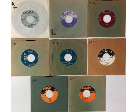 BLUES/ R&amp;B - 7" RARITIES. A superb pack of 8 7" single rarities, mostly R&amp;B/ blues jams. Artists/ titles include Bett