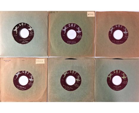CAT - R&amp;B 7" RARITIES. A superb pack of 6 7" singles on the short-lived Atlantic R&amp;B subsidiary Cat. Artists/ titles 
