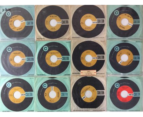 CARLTON - R&amp;B/ DOO WOP/ SOUL 7" PACK. A beautiful selection of 22 7" singles on the Carlton label. Artists/ titles includ