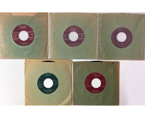 CHART RECORDS - R&amp;B/ SOUL 7" RARITIES. Here we have a superb pack of 5 7" singles on Chart Records. Artists/ titles inclu