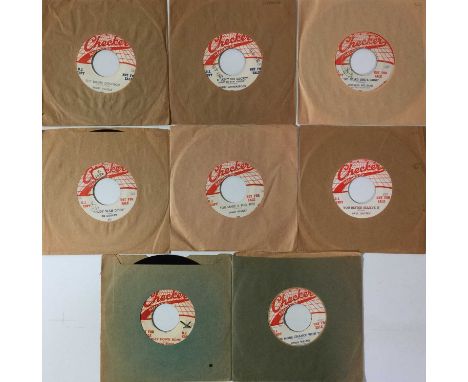CHECKER - BLUES/ R&amp;B 7" PROMOS. A fantastic pack of 8 7" promos on Checker. Artists/ titles include Bobby Tuggle - The $6