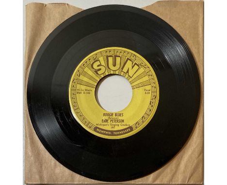 SUN RECORDS COLLECTION - EARL PETERSON - BOOGIE BLUES - SUN 197.  Switching over to some Rockabilly now from Earl Peterson wi