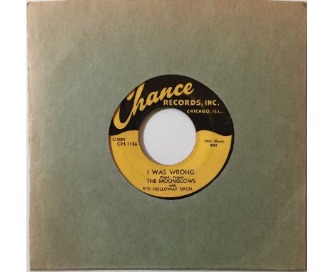 THE MOONGLOWS - I WAS WRONG/ Ooh Rocking Daddy 7" (DOO WOP - CH-1156). Here we have a classic doo wop 7" cut by Cleveland gro