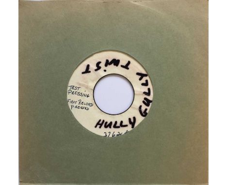 WAYNE WORLEY &amp; HIS WORLEY BIRDS - TEST PRESSING OF HULLY GULLY - ELBRIDGE.  To include the tracks Hully Gully Twist c/w D