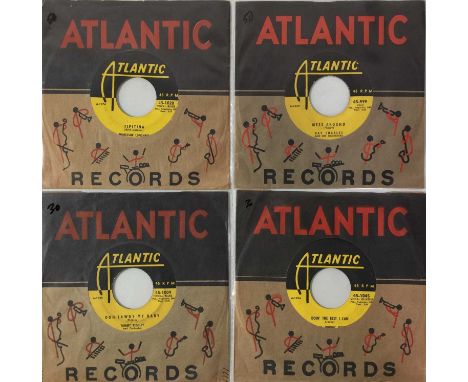 50s R&amp;B - ATLANTIC 7" RARITIES. A superb pack of 4 7" rarities on the yellow &amp; black Atlantic label. Artists/ titles 
