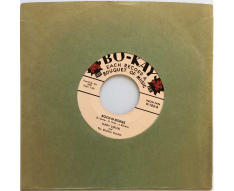 ELROY DIETZEL - ROCK-N-BONES C/W SHANG-HAI-ROCK 7" (ORIGINAL US COPY - BO-KAY K-103). More coming out from Lamesa, Texas with