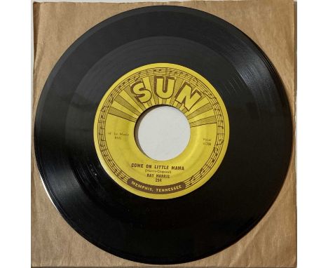 SUN RECORDS COLLECTION - RAY HARRIS - COME ON LITTLE MAMA - SUN 254.  Rare Rockabilly from Ray with the track Come on Little 