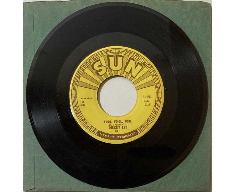 SUN RECORDS COLLECTION - DICKEY LEE - FOOL, FOOL, FOOL - SUN 297.  Slice of Rockabilly here from Dickey Lee (or Royden Dickey