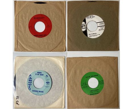 NORTHERN SOUL - 60s US 7" RARITIES. Floor fillin' selection of 4 x in-demand 60s US original Northern 45s. Titles are Barbara