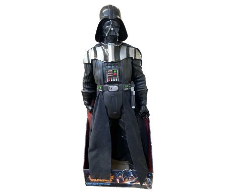 A large-scale Darth Vader figure by Jakks Pacific.Height approximately 79cm