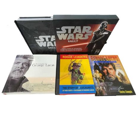 Four George Lucas interest books, to include: - CHARLES CHAMPLIN: GEORGE LUCAS - THE CREATIVE IMPULSE - ROB SMITH: ROGUE LEAD