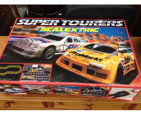A SCALEXTRIC SUPER TOURERS SET
