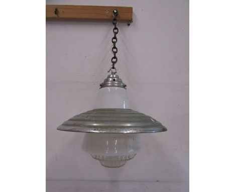 retro chrome and glass light&nbsp;