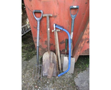 Various garden tools