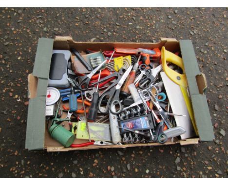 Tray of tools to include spanners etc&nbsp;