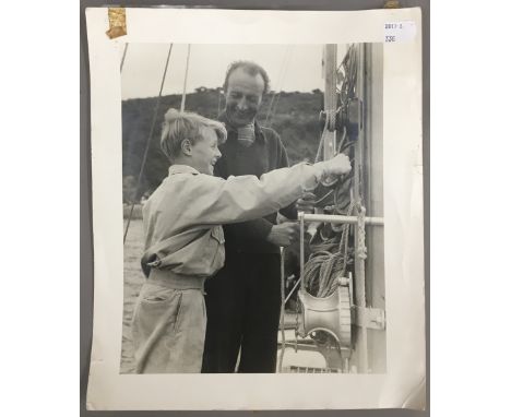 Daphne du Maurier: (1907-1989) British Author, collection of photographs depicting yachts and boats owned by the Brownings an