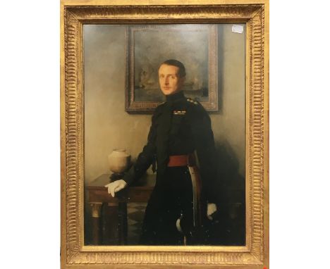 A photographic print of Lieutenant-General Frederick "Boy" Browning in the uniform of the Grenadier Guards, probably 1930s, f