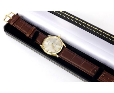 Rolex Oyster Perpetual Superlative Chronometer 18ct gentleman's wristwatch, ref. 1003/1005, circa 1971, serial no. 3039xxx, m