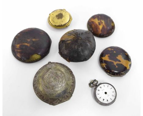 Seven Turkish market pocket watch cases (7)