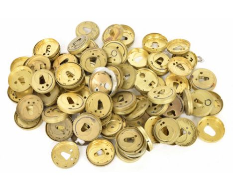 Pocket watch movement dust covers