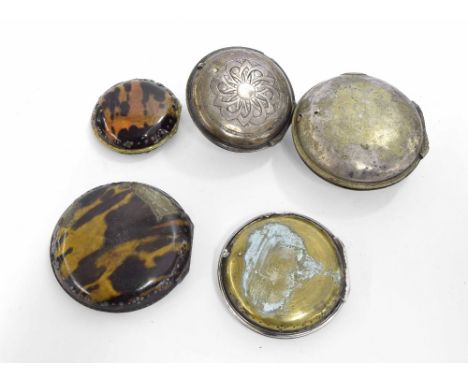 Five Turkish market pocket watch cases (5) 