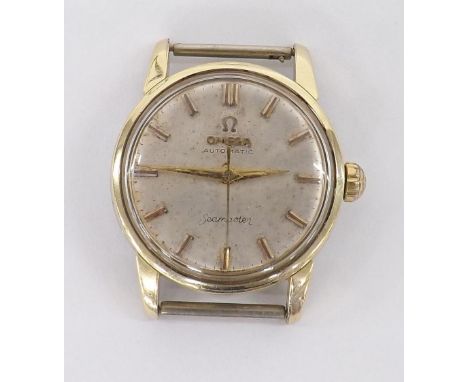 Omega Seamaster mid-size automatic gold plated and stainless steel gentleman's wristwatch, circa 1958, ref. 2916 2 SC, circul