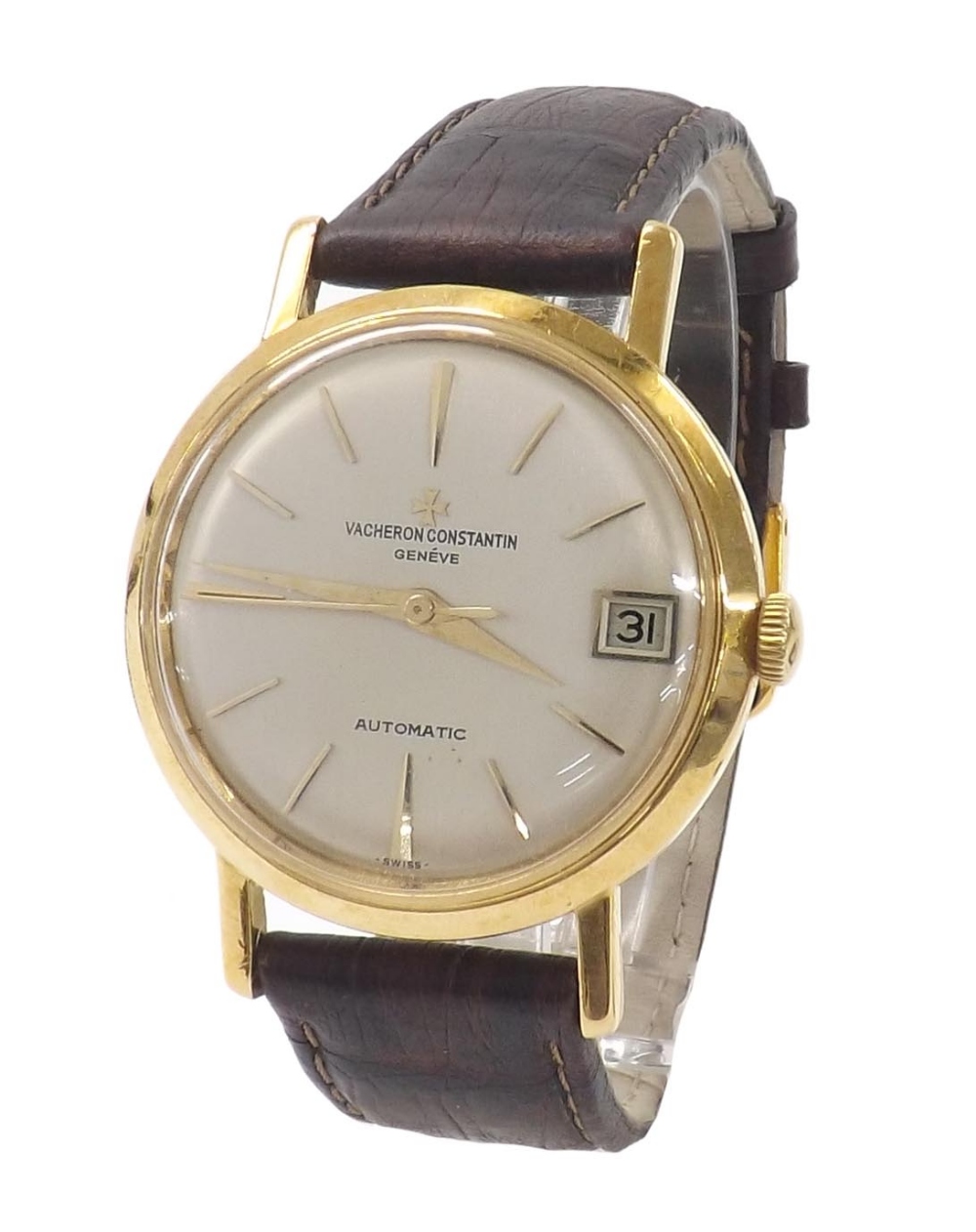 Vacheron Constantin Geneve 18k automatic gentleman's wristwatch ...