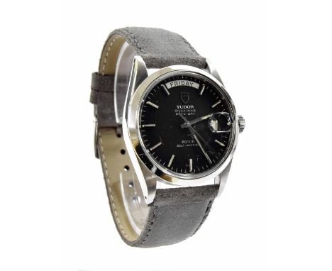 Tudor Oyster Prince Day-Date Rotor Self-Winding stainless steel gentleman's wristwatch, ref. 94500, circa 1984, serial no. 99
