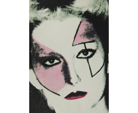 John DOVE &amp; Molly WHITE (XX-XXI), screenprint/hand-made Rag paper, made from recycled t-shirts 'Jordan (Face No.3)' (2008