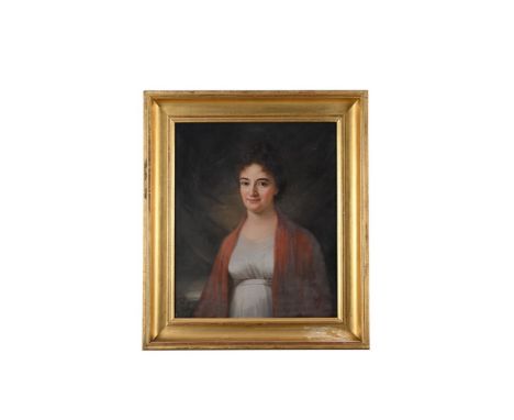 SWEDISH SCHOOL (EARLY 19TH CENTURY) PORTRAIT OF A LADY Oil on canvas 76 x 63cm (29¾ x 24¾ in.)Please note measurements do not