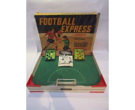 A Subbuteo Football Express table football set 