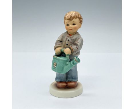 Exclusive edition. Boy with watering can figure, hand painted. Part of the M.I. Hummel Collectors' club. Issued: 2016/17Dimen