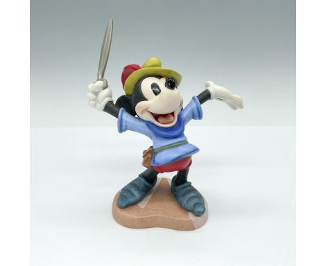 This sculpture showcases Mickey Mouse as a tailor holding a pair of scissors and was the Animators' Choice for 1993. It inclu
