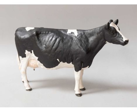 Shebeg Isle of Man Friesian Cow, by Harper, black and whiteAppears in good condition with no chips or cracks
