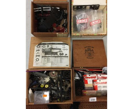 VARIOUS RC MODEL CAR SPARES INCLUDING TRAXXAS  AND OTHER MAKES 