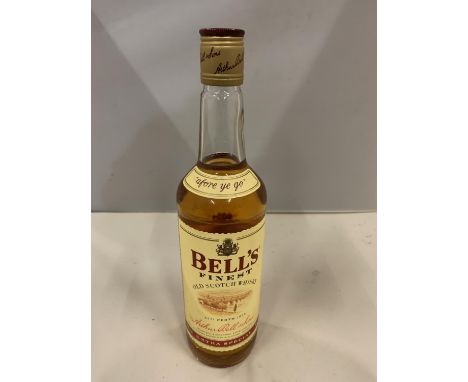 A 70CL BOTTLE OF BELLS FINESET OLD SCOTCH WHISKY 