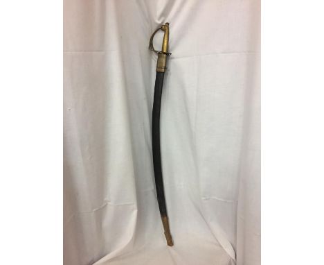 A VINTAGE INDIAN SWORD 