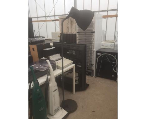 AN INDUSTRIAL STYLE STANDARD LAMP 